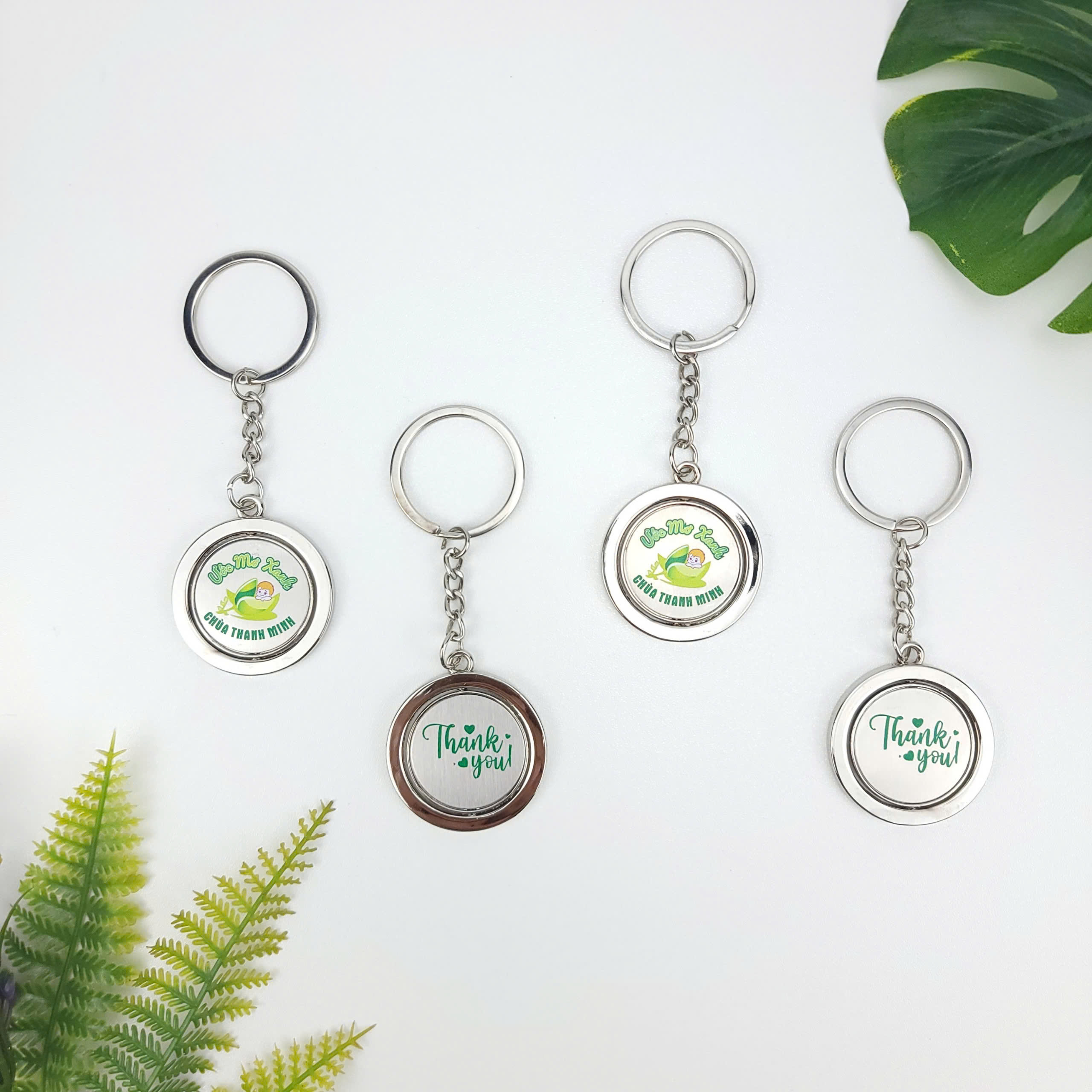 Móc Khóa Quà Tặng MK06 – In/Khắc Logo Sắc Nét, Bền Màu - CÔNG TY CỔ PHẦN QUÀ TẶNG VUÔNG TRÒN